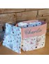 Panière + 7 lingettes éponge 11X11
