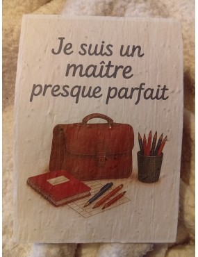 Je suis un maître presque...
